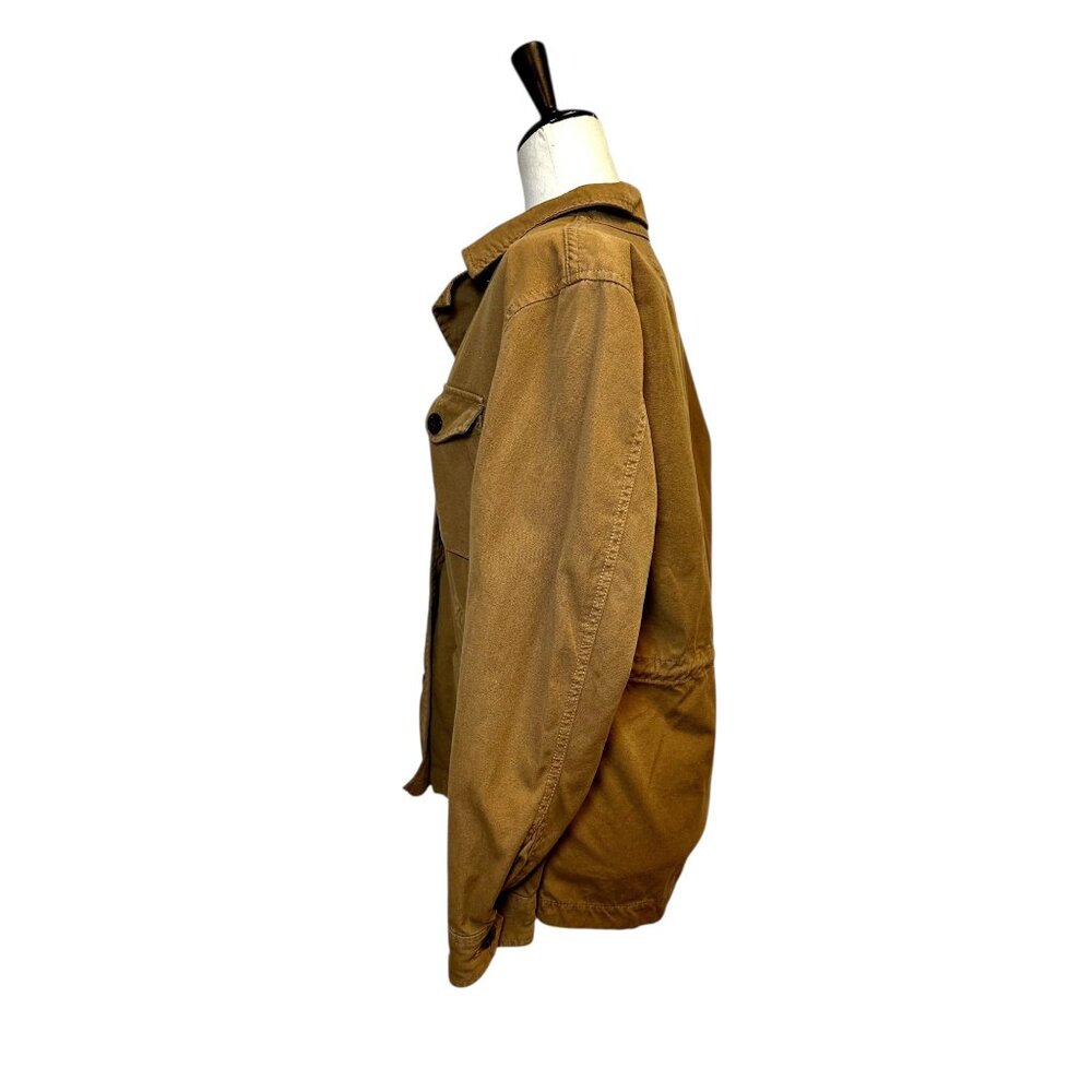 J.Crew Camel Utility Button Barn Jacket • Women’s Light Brown Workwear Field - Picture 3 of 9